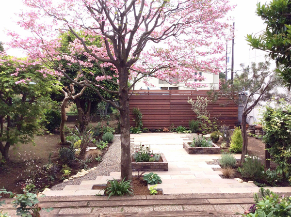 ガーデニング施工実績 個人住宅 東京